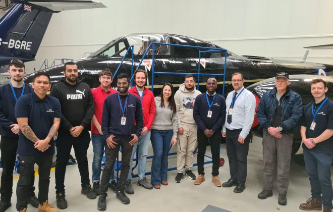 Engineering business flies high with apprentices at their heart