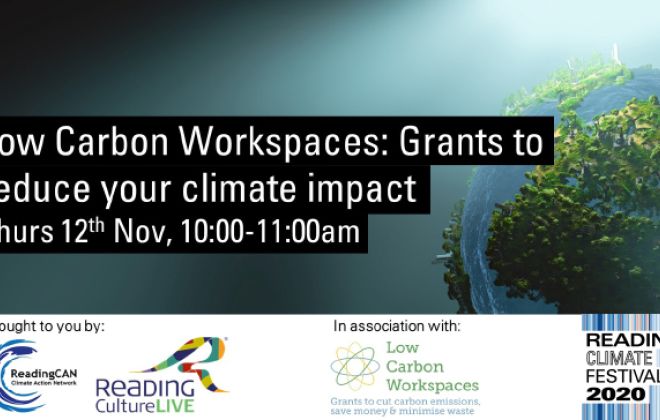 Low Carbon Workspaces: Grants to reduce your climate impacts