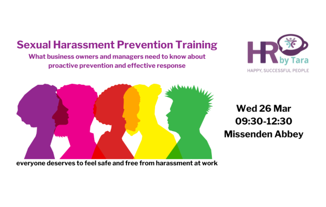 Sexual Harassment Prevention Training - 26 March 2025