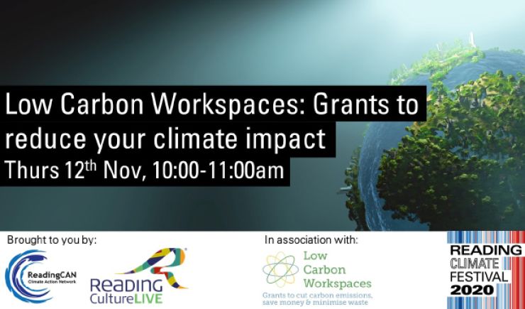 Low Carbon Workspaces: Grants to reduce your climate impacts
