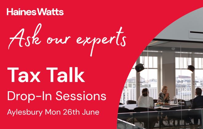 Ask our experts - Tax Talk sessions AYLESBURY