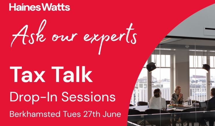 Ask our experts - Tax Talk sessions BERKHAMSTED