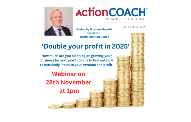 Double your profit in 2025 - business growth webinar