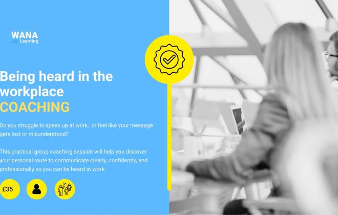 Being heard in the workplace: Group coaching