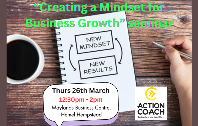 Create a Mindset for Business Growth - workshop