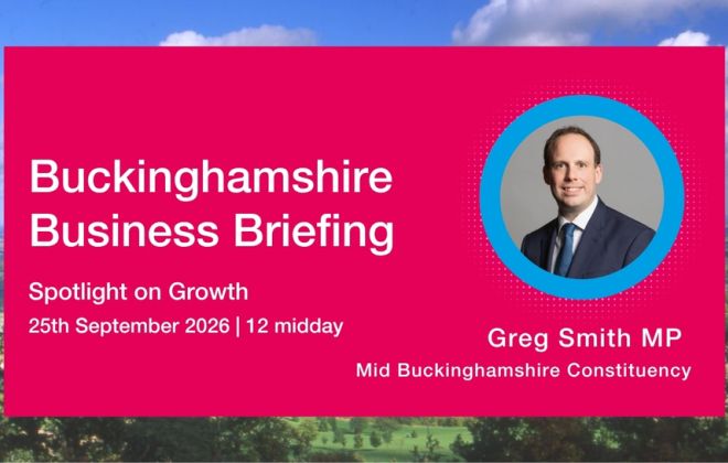 Business Briefing with Greg Smith MP - Spotlight on Growth