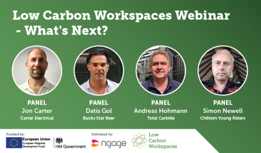 Low Carbon Workspaces - What's Next?