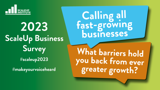Complete the Scaleup Business Survey 2023