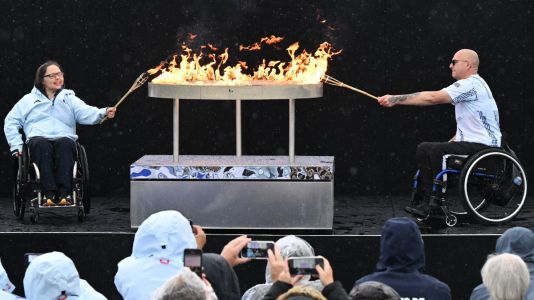 Paralympic Flame is lit in 'sacred ground' of Stoke Mandeville